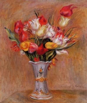 皮埃爾 奧古斯特 雷諾阿 Tulips 皮埃爾 奧古斯特 雷諾阿 Tulips